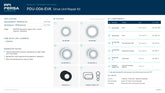 PDU 006 EVK | Large Drive Unit Repair Kit