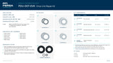 PDU 007 EVK | Large Drive Unit Repair Kit